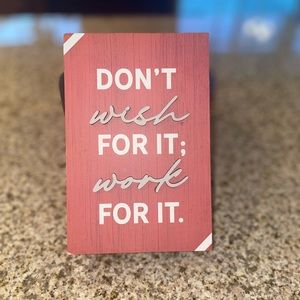 ⭐️3/$20⭐️ Wood Block Table or Wall Decor,5x7x1.5”